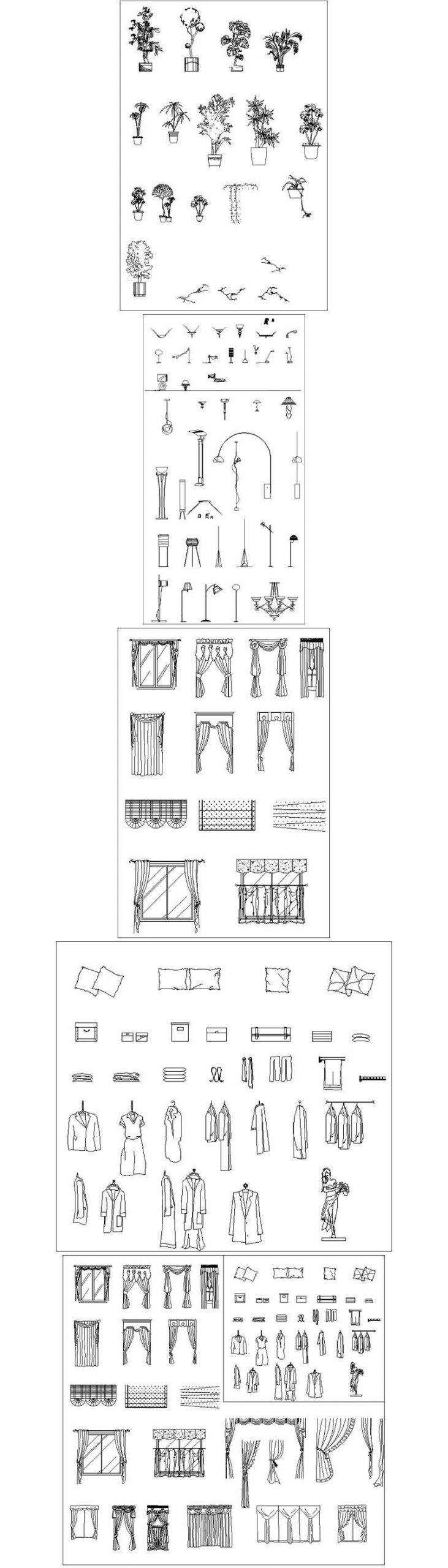 ★【Interior Design Autocad Elevation Collections V.1】All kinds of CAD Elevation Bundle - Image 4