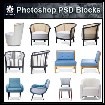 ★【 PSD Interior Design Blocks-All Sofa PSD Blocks Download V1】