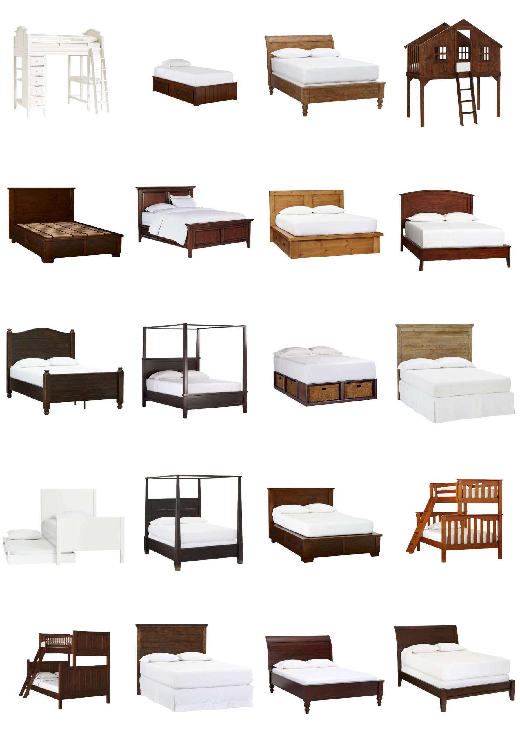 ★【 PSD Interior Design Blocks-All Bed PSD Blocks Download V1】 - Image 2