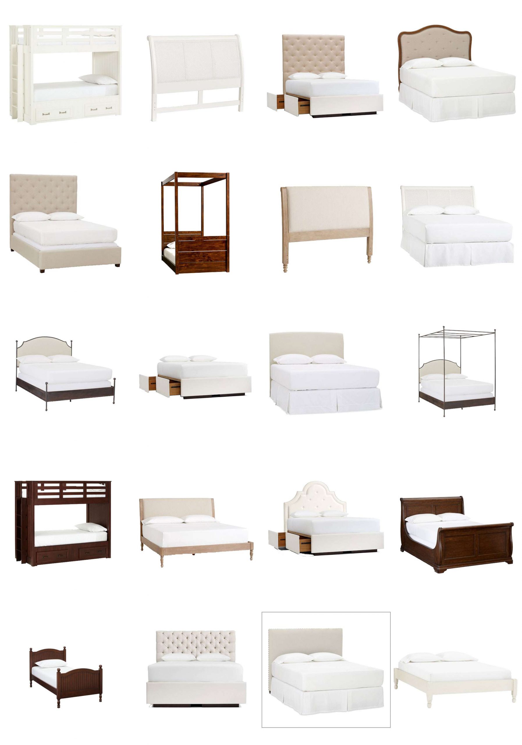 ★【 PSD Interior Design Blocks-All Bed PSD Blocks Download V1】 - Image 4