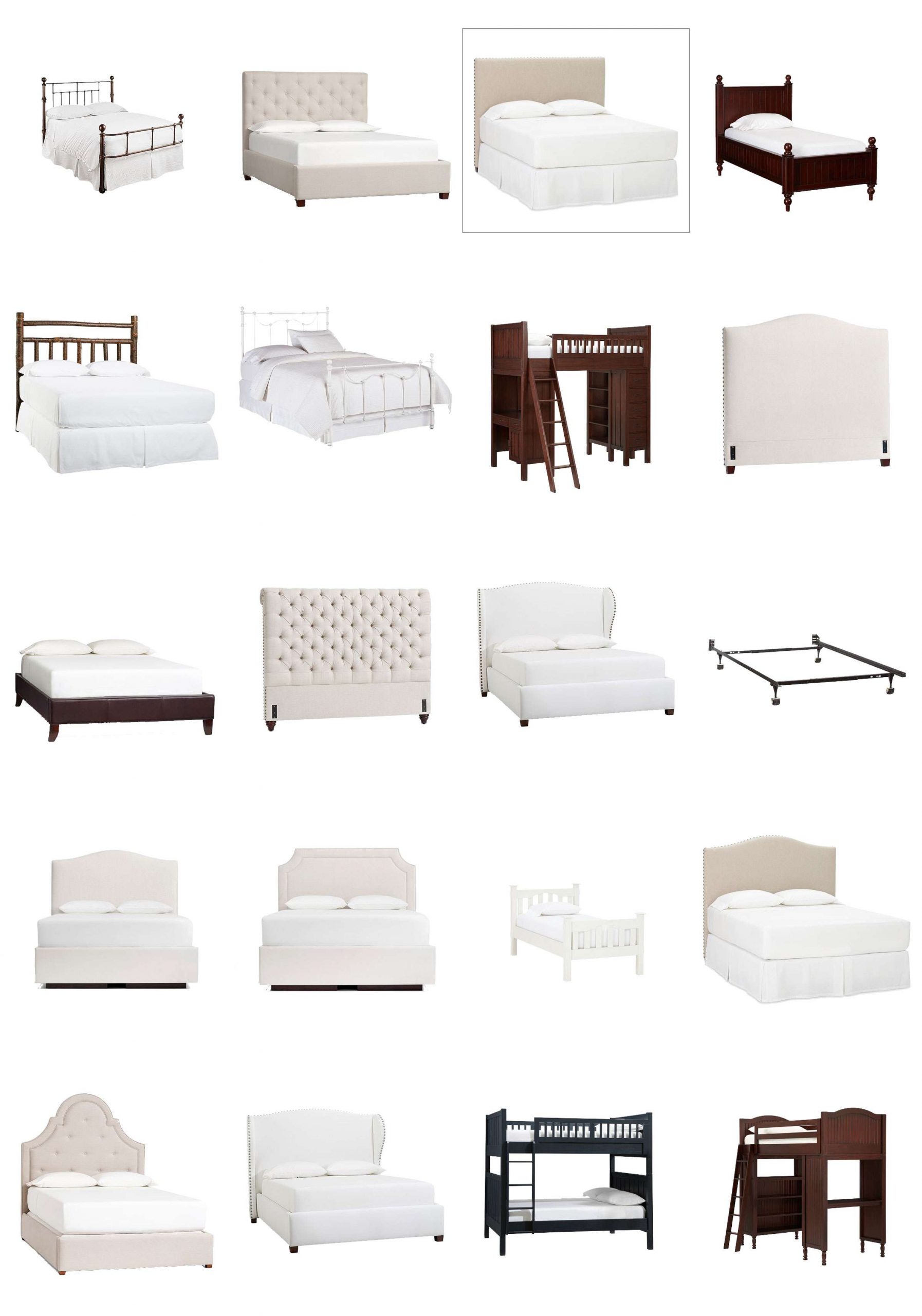 ★【 PSD Interior Design Blocks-All Bed PSD Blocks Download V1】 - Image 8