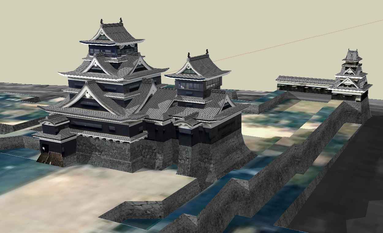 Kumamoto Castle (Japanese: çćŹĺ ăăžăă¨ăăă) is located in Chuo Ward, Kumamoto City, Kumamoto Prefecture, Japan. Ginkgo Castle (Japanese: Ginkgo Castle). One of the three famous cities in Japan.