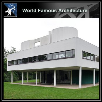 💎【Famous Architecture Projects】Ville savoy- Sketchup 3D model