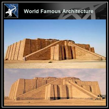 💎【Famous Architecture Projects】Ziggurat CAD Drawing