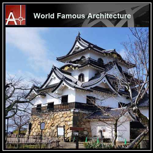 Hikone Castle Sketchup 3D model