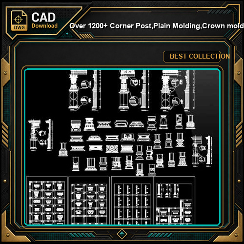 Over 1200+ Corner Post,Plain Molding,Crown molding,Chair-rail,Door Trim,Skirting Board,Decorative Elements