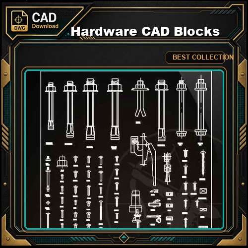 ★【Hardware CAD Blocks】