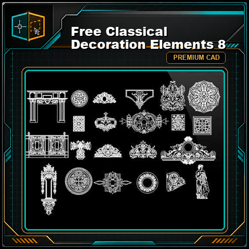 Free Classical Decoration Elements 8
