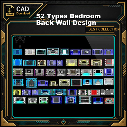 52 Types Bedroom Back Wall Design