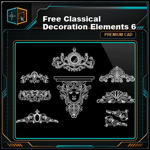 Free Classical Decoration Elements 6