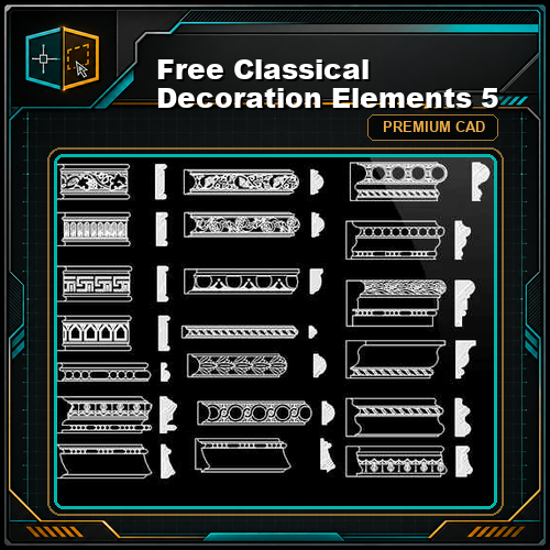 Free Classical Decoration Elements 5