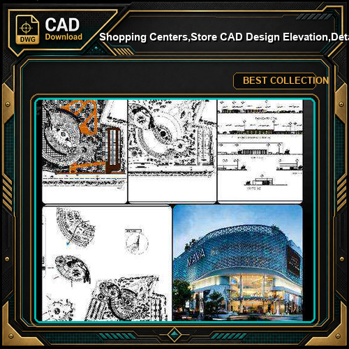 ★【Shopping Centers,Store CAD Design Elevation,Details Elevation Bundle】V.5@Shopping centers, department stores, boutiques, clothing stores, women's wear, men's wear, store design-Autocad Blocks,Drawings,CAD Details,Elevation