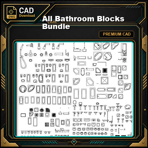 All Bathroom Blocks Bundle