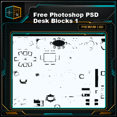 Free Photoshop PSD Desk Blocks 1