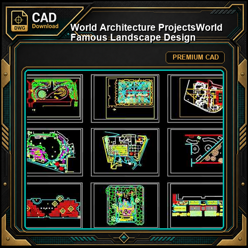 💎【World Architecture Projects】World Famous Landscape Design
