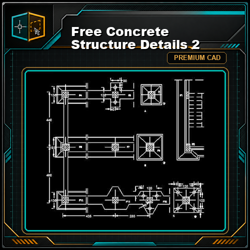 Free Concrete Structure Details 2