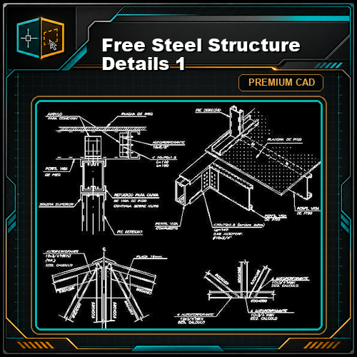 Free Steel Structure Details 1
