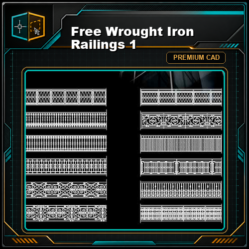 Free Wrought Iron Railings 1
