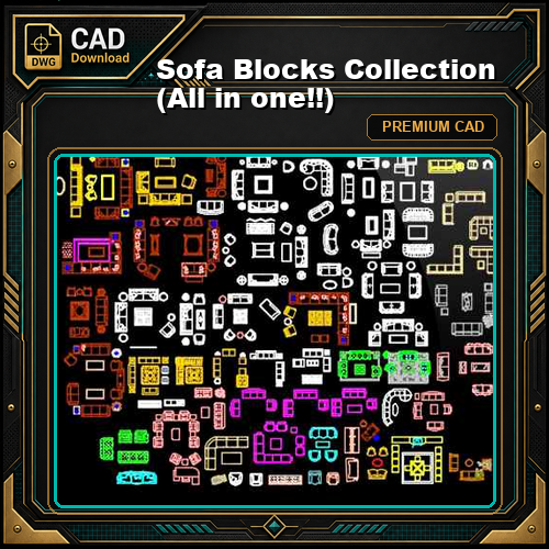 Sofa Blocks Collection (All in one!!)