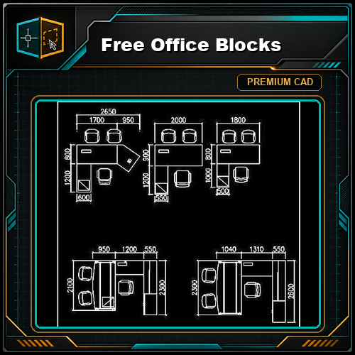 Free Office Blocks