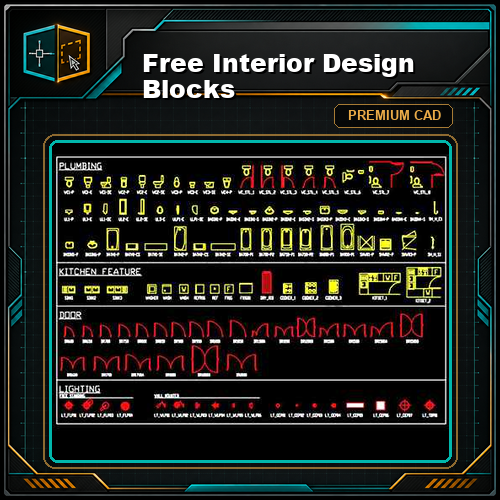 Free Interior Design Blocks