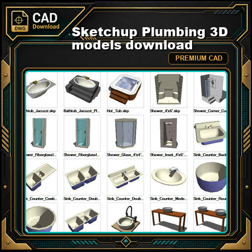 Sketchup Plumbing 3D models download