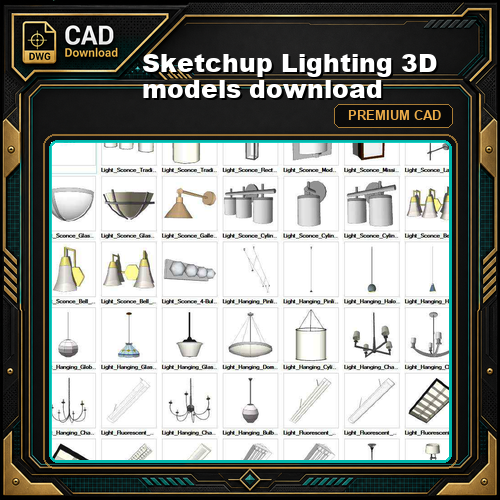 Sketchup Lighting 3D models download
