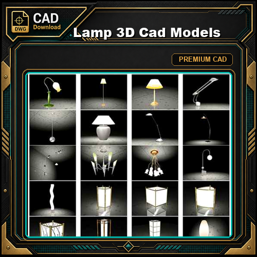 Lamp 3D Cad Models