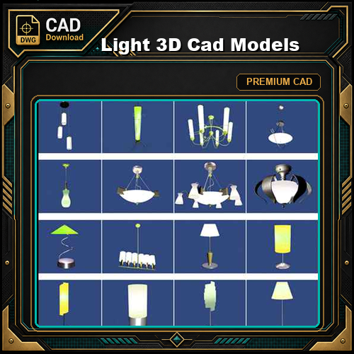 Light 3D Cad Models