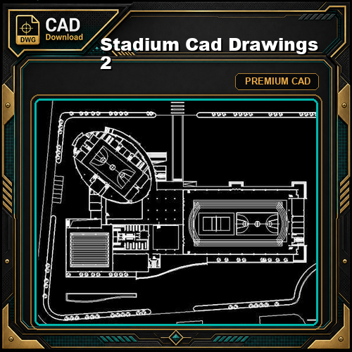Stadium Cad Drawings 2