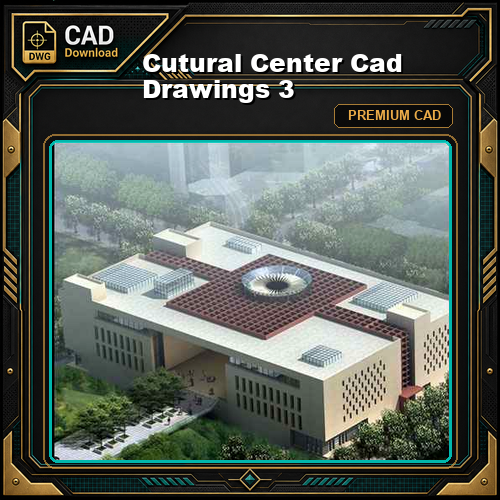 Cutural Center Cad Drawings 3