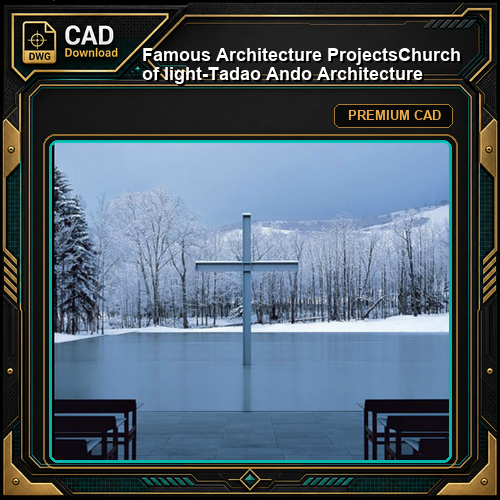 💎【Famous Architecture Projects】Church of light-Tadao Ando Architecture