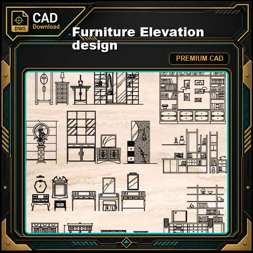 Furniture  Elevation design