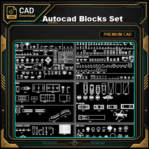 Autocad Blocks Set