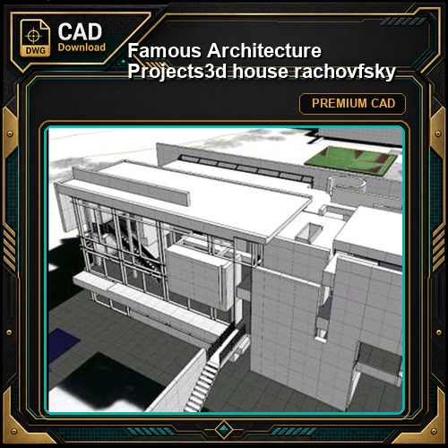 💎【Famous Architecture Projects】3d house rachovfsky