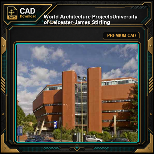 💎【World Architecture Projects】University of Leicester-James Stirling