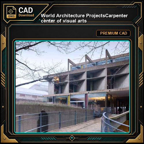 💎【World Architecture Projects】Carpenter center of visual arts
