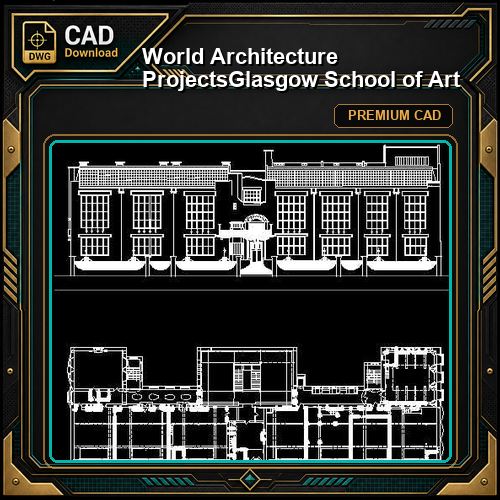 💎【World Architecture Projects】Glasgow School of Art