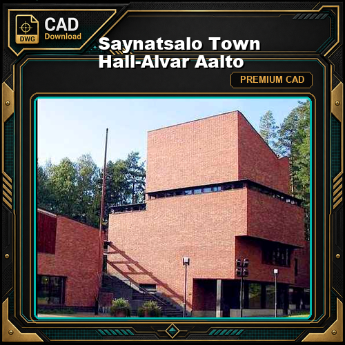Saynatsalo Town Hall-Alvar Aalto