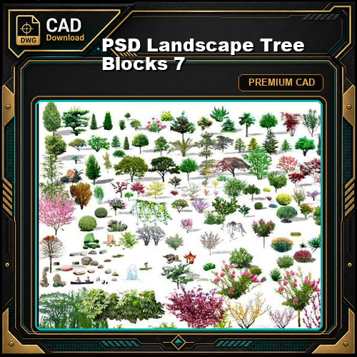 PSD Landscape Tree Blocks 7