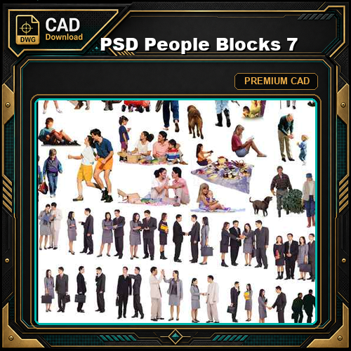 PSD People Blocks 7