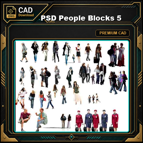 PSD People Blocks 5