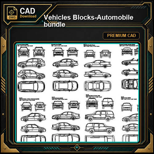 Vehicles Blocks-Automobile bundle