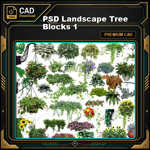PSD Landscape Tree Blocks 1