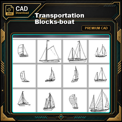 Transportation Blocks-boat