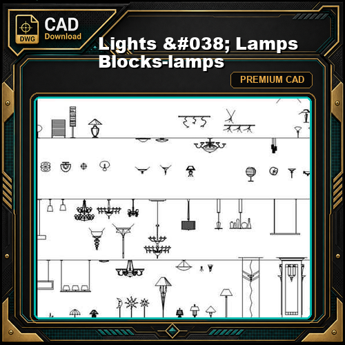 Lights & Lamps Blocks-lamps