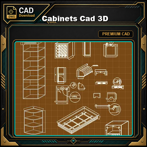 Cabinets Cad 3D