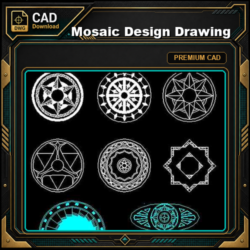 ★【Mosaic Design Drawing】★