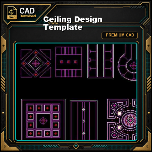 ★【Ceiling Design Template】★