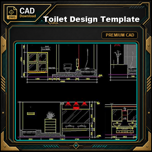 ★【Toilet Design Template】★